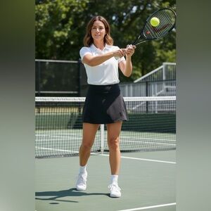 Werena Black Tennis Skirt